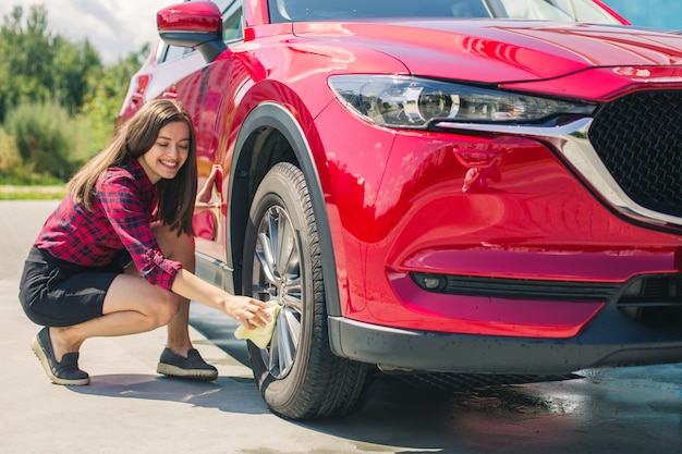 Car cleaning and polishing