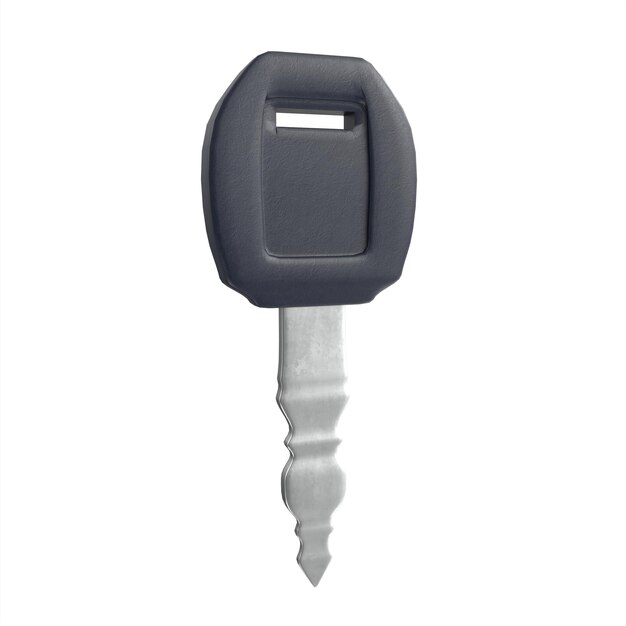 Car key 3d modelling