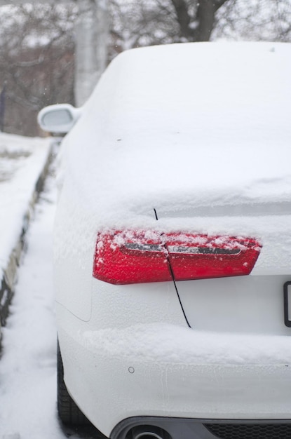 Car in snow