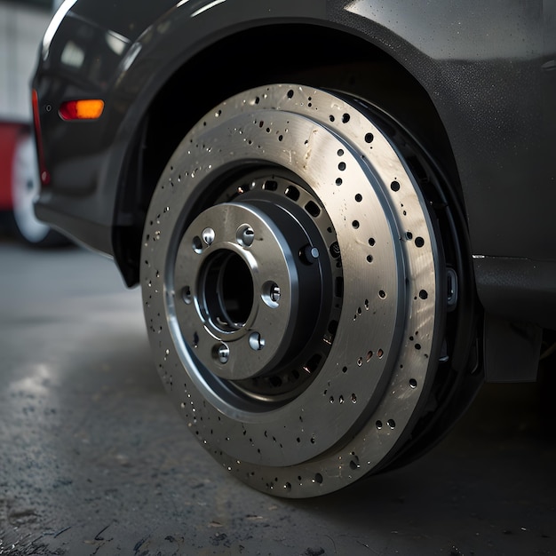 Photo a car with a hub cap that says quot hubcap quot on it