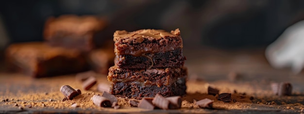 Caramel Brownie Rich and Gooey