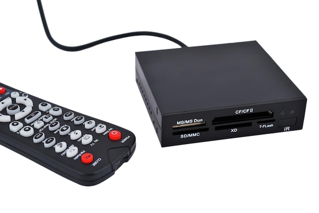 Card reader and remote control