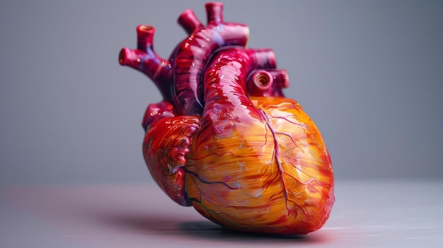 Cardiac CT scan of inflamed heart postinfection heart disorder inflammation comprehensive postinfectious assessment