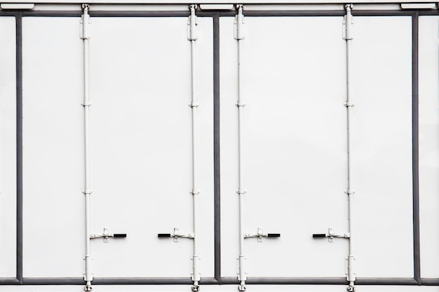 Cargo Container Door Locked Protect Safety Shipping Truck Freight Trucks Logistics Transport