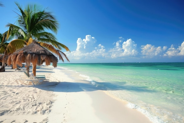 Caribbean Beaches in Quintana Roo Mexico White Sandy Paradise in Cancun