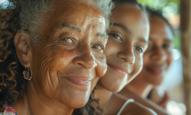 Caribbean mothers and daughters together for Mothers Day holiday celebration