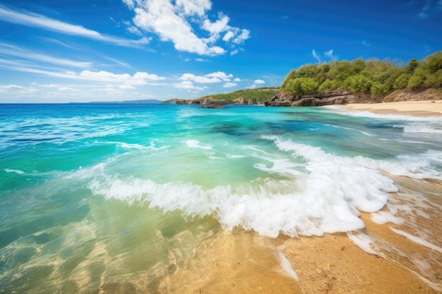 Caribbean sea sand