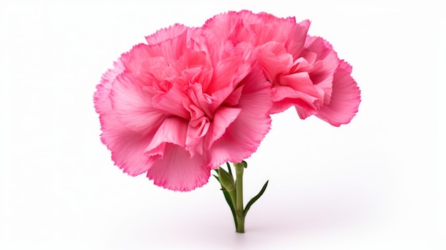 Carnation isolated on White Background