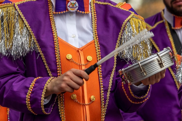 Carnival parade festival participants