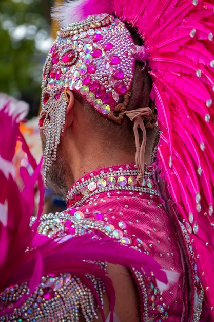 Carnival parade festival participants