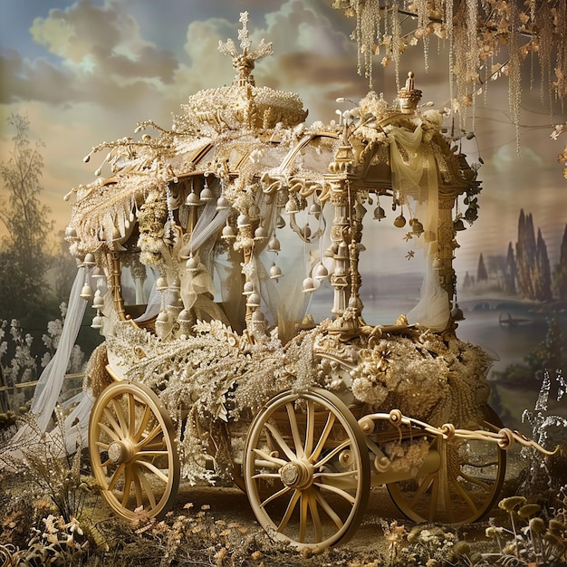 Photo carriage of whispers the carriage is decorated