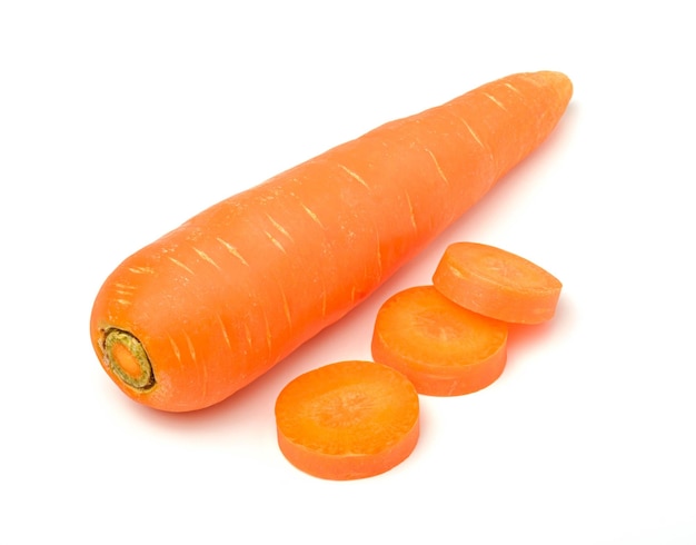 Carrot isolated on white background