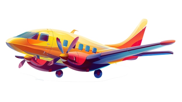 cartoon airplane