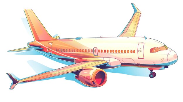 cartoon airplane