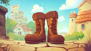 cartoon boots