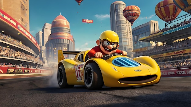 cartoon character Racing games