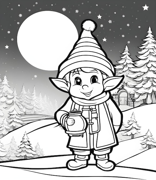 cartoon coloring pages for kids