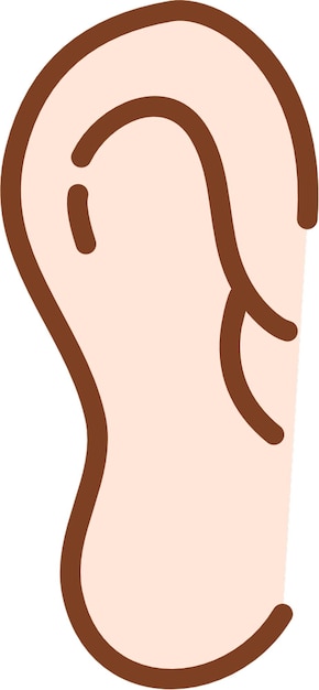 Photo a cartoon drawing of a woman with a brown hair