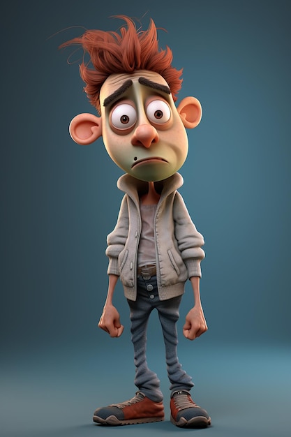 Cartoon ghos 3d character