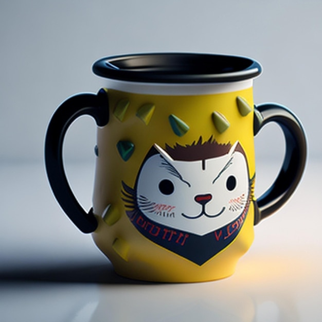 Cartoon Graphic Mug