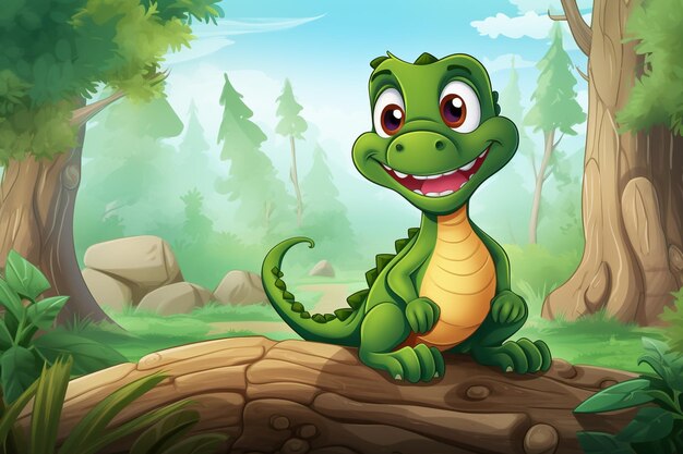 cartoon Lizard Images background