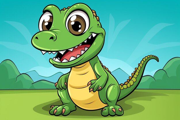 cartoon Lizard Images background