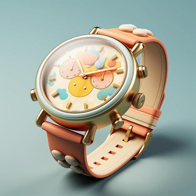 Cartoon Luxury Watch 3d