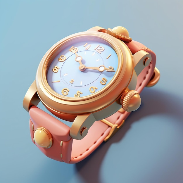 Cartoon Luxury Watch 3d