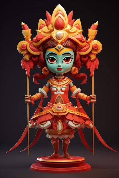 Cartoon MADURA TRADITIONS 3d character