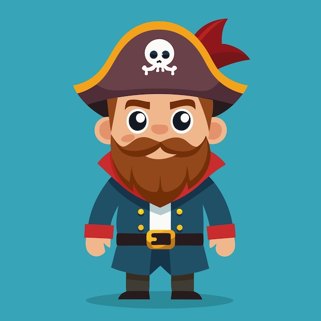 Photo cartoon pirate