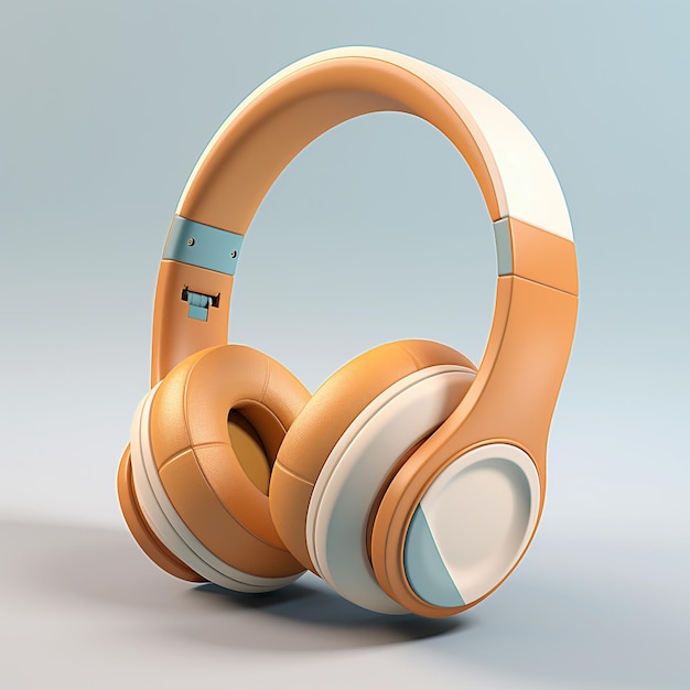 Cartoon Premium Headphones 3d