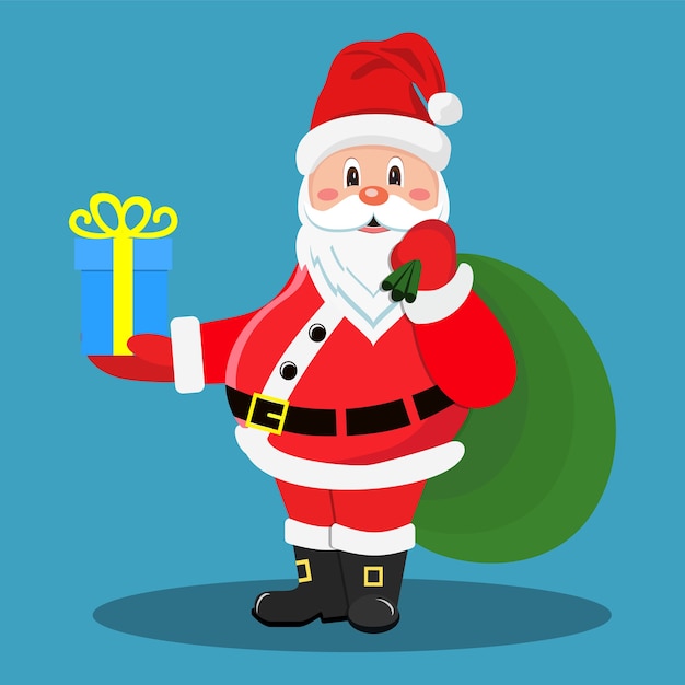 Cartoon Santa Claus