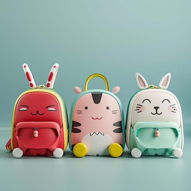 cartoon shaped bags for kids