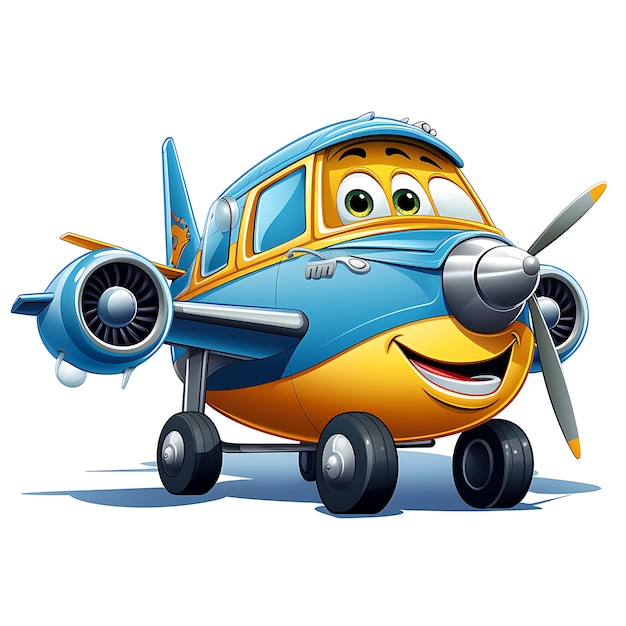 cartoon vehicle car truck bus airplane clipart