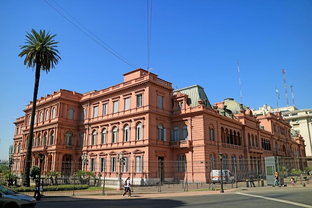 Casa Rosada or the Pink House Buenos Aires Argentina South America