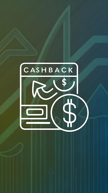 Photo cashback linear vector icon money saving refund sign