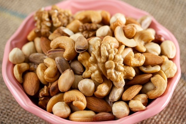 Cashews pistachios almonds walnuts hazelnuts Mixed nuts