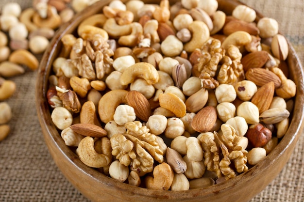 Cashews pistachios almonds walnuts hazelnuts Mixed nuts