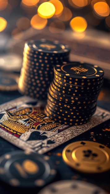 Casino online gaming app Texas Holdem roulette and a variety of chips for an immersive