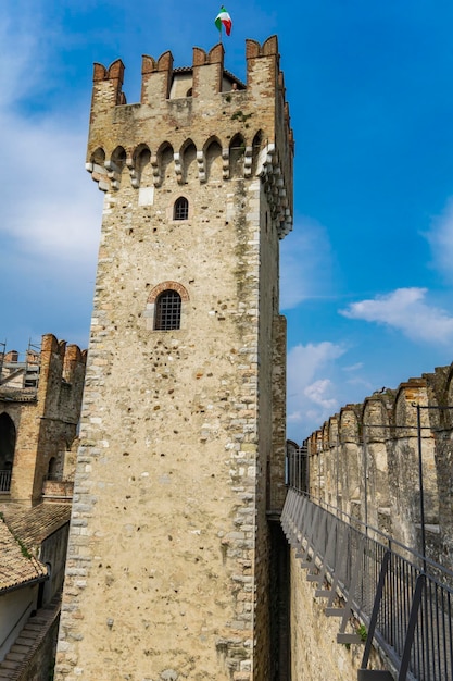 Castello Scaligero Di Sirmione Sirmione Castle from 14th Century at Lake Garda Sirmione Italy