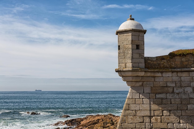 Castelo do Queijo or Castle of the Cheese or Forte de Francisco Xavier in Porto Portugal