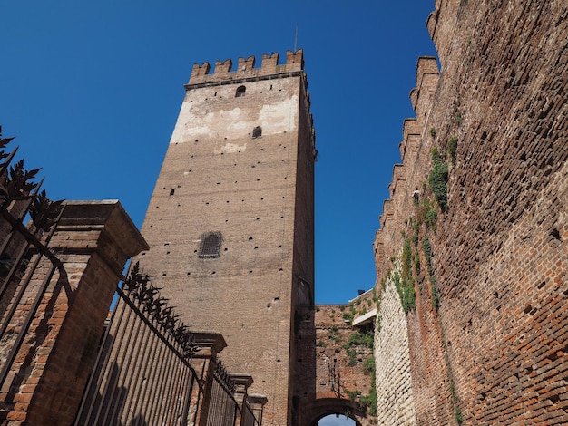 Castelvecchio old castle in Verona