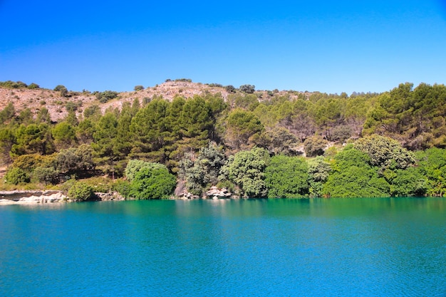 Castilla la Mancha Parque natural de las Lagunas de Ruidera paisajes y entorno natural