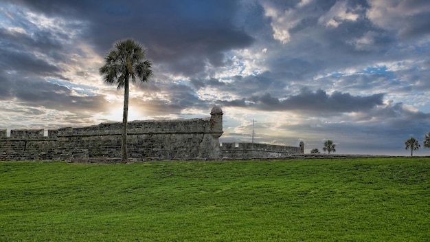 Castillo de San Marcos masonry fort in the United States