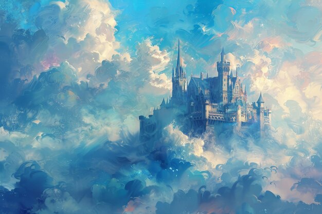 A Castle Floating in the Clouds