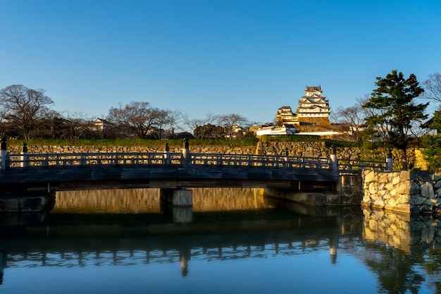 Castle in Himeji, one of the oldest castles in Japan