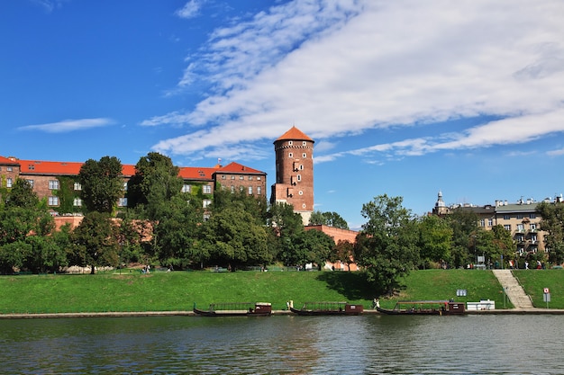 The castle in Krakow, Poland