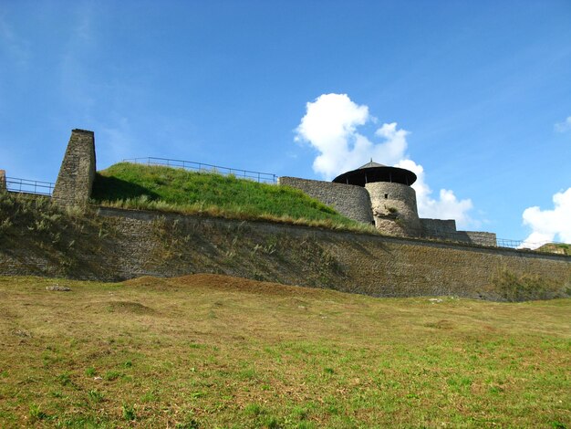 The castle in Narva city Estonia