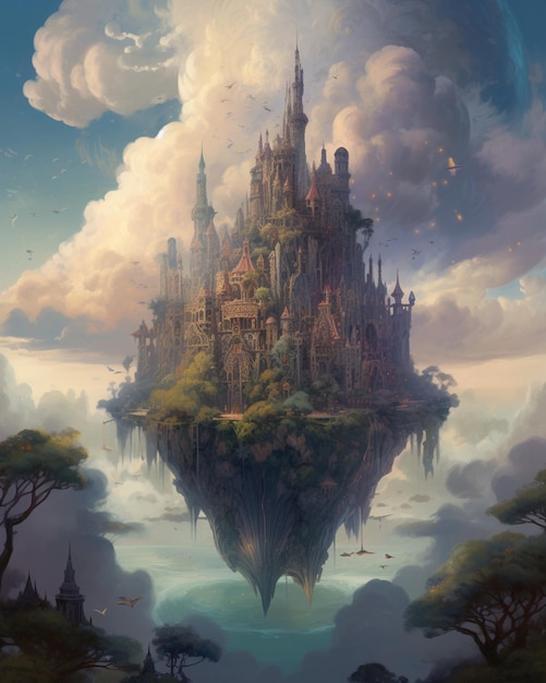 A castle in the sky