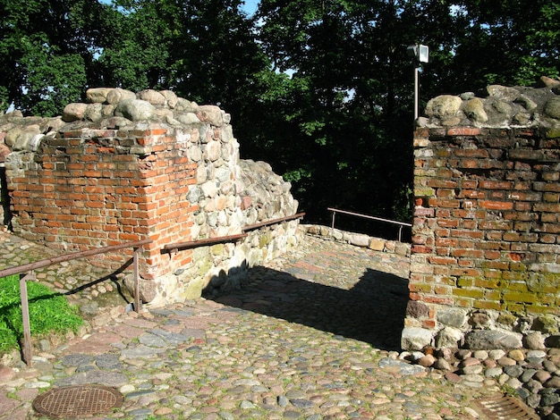 The castle in Vilnius city Lithuania